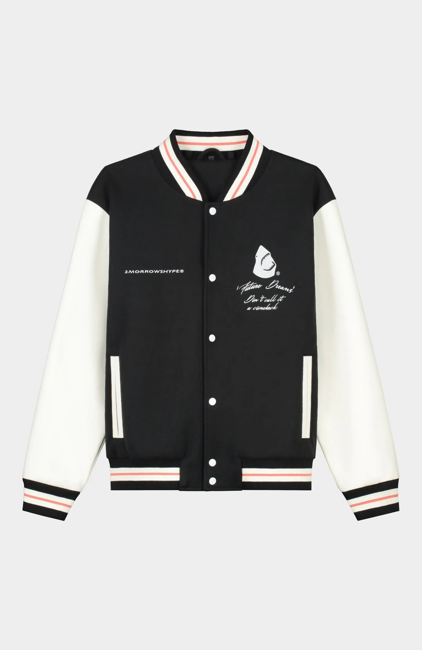 2Morrowshype Comeback Varsity Jacket Zwart