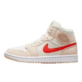 Air Jordan 1 Mid Corduroy Sail