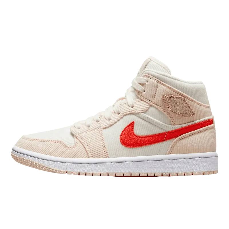 Air Jordan 1 Mid Corduroy Sail