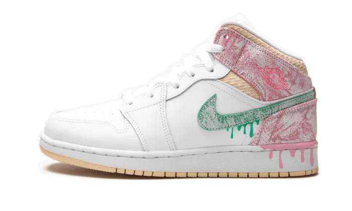 Air Jordan 1 Mid SE Paint Drip