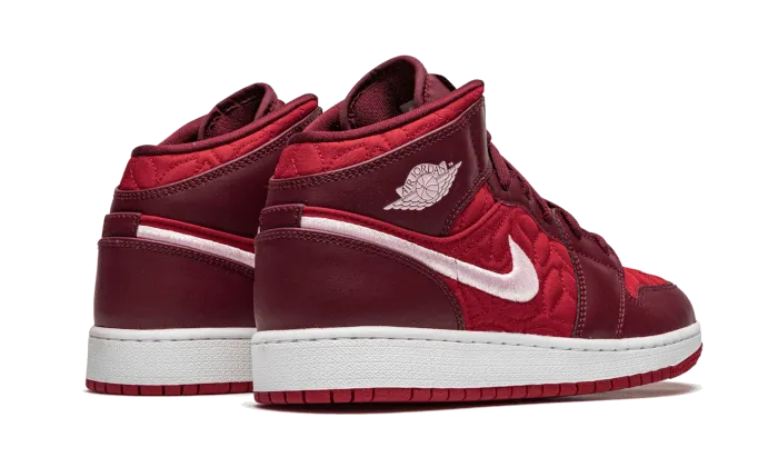 Air Jordan 1 Mid SE Red Quilt