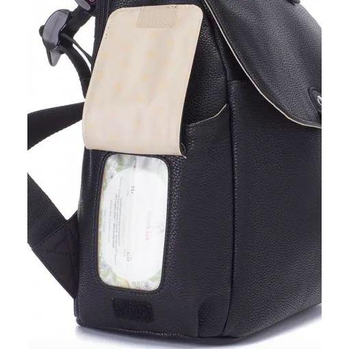 Baby Bag - Babymel Robyn Backpack Black Vegan Leather