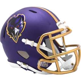 Baltimore Ravens Riddell Speed Mini Helmet - Alternate