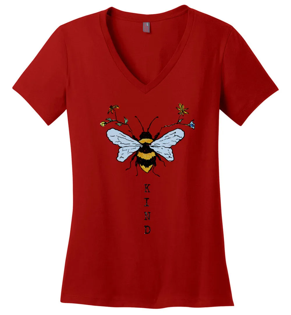 Bee Kind Spring V-neck