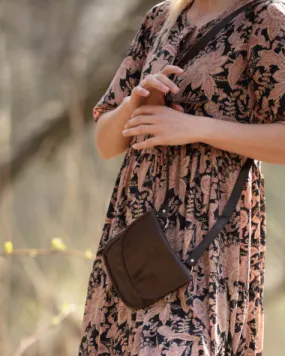 Berber Leather Leather Travel Pouch - Darkbrown