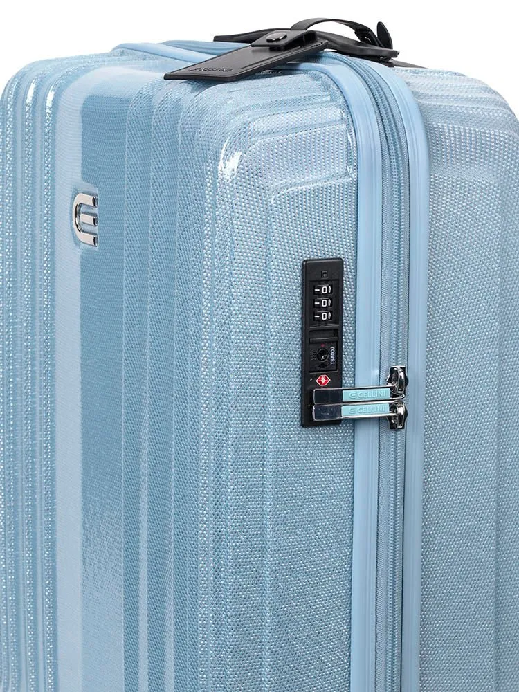 Cellini Compolite 4 Wheel Carry On Trolley | Blue