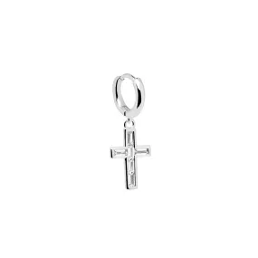 Charm Cross Silver