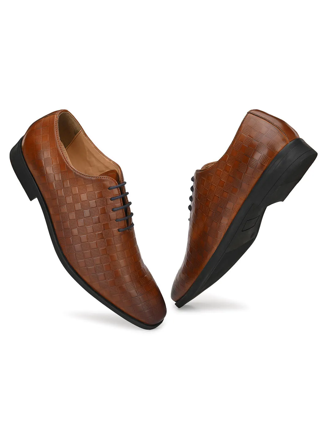 Checkmate Brown Lace-ups