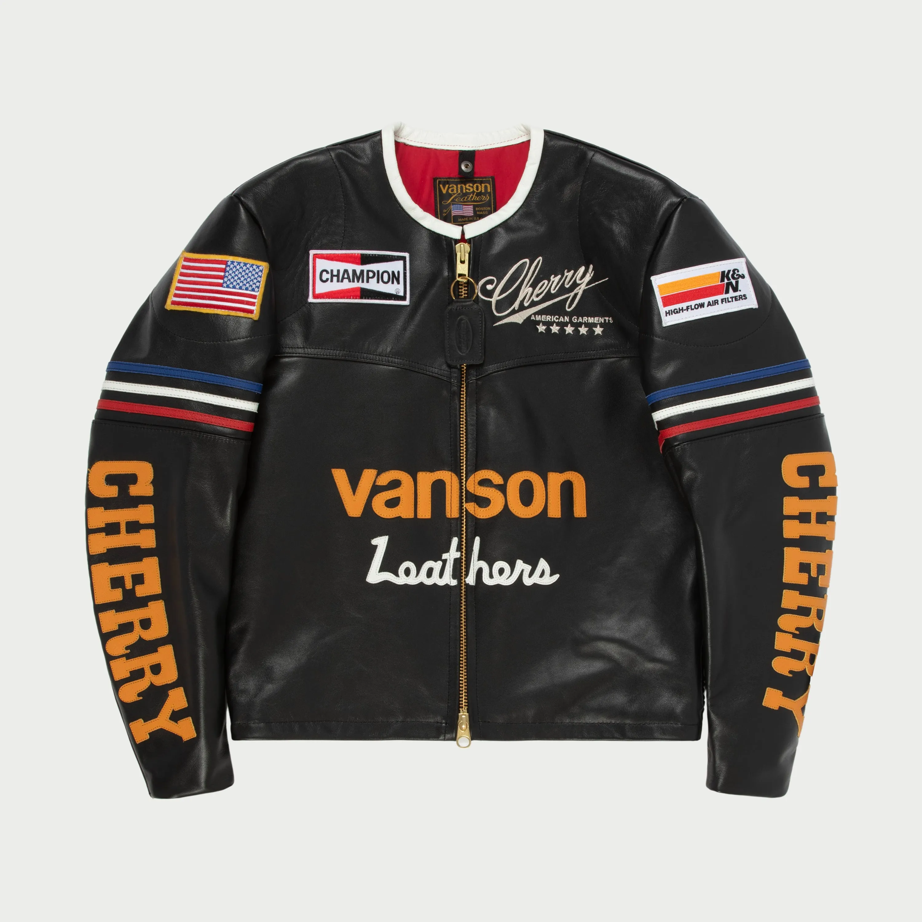 Cherry X Vanson Star Jacket (Black)