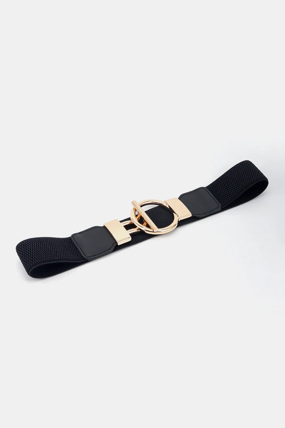 Circle Buckle Vegan Belt ( 3 Colors)