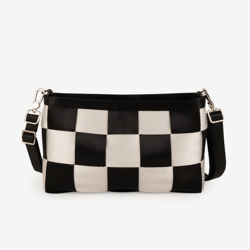 Convertible Clutch / Black and White