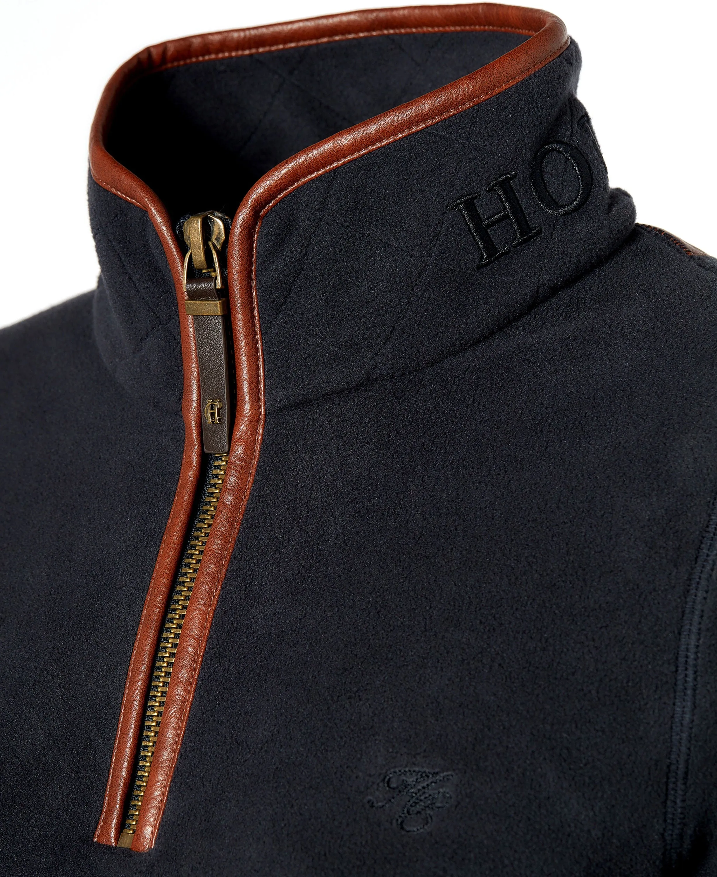 Country Fleece Half Zip - Ink Navy