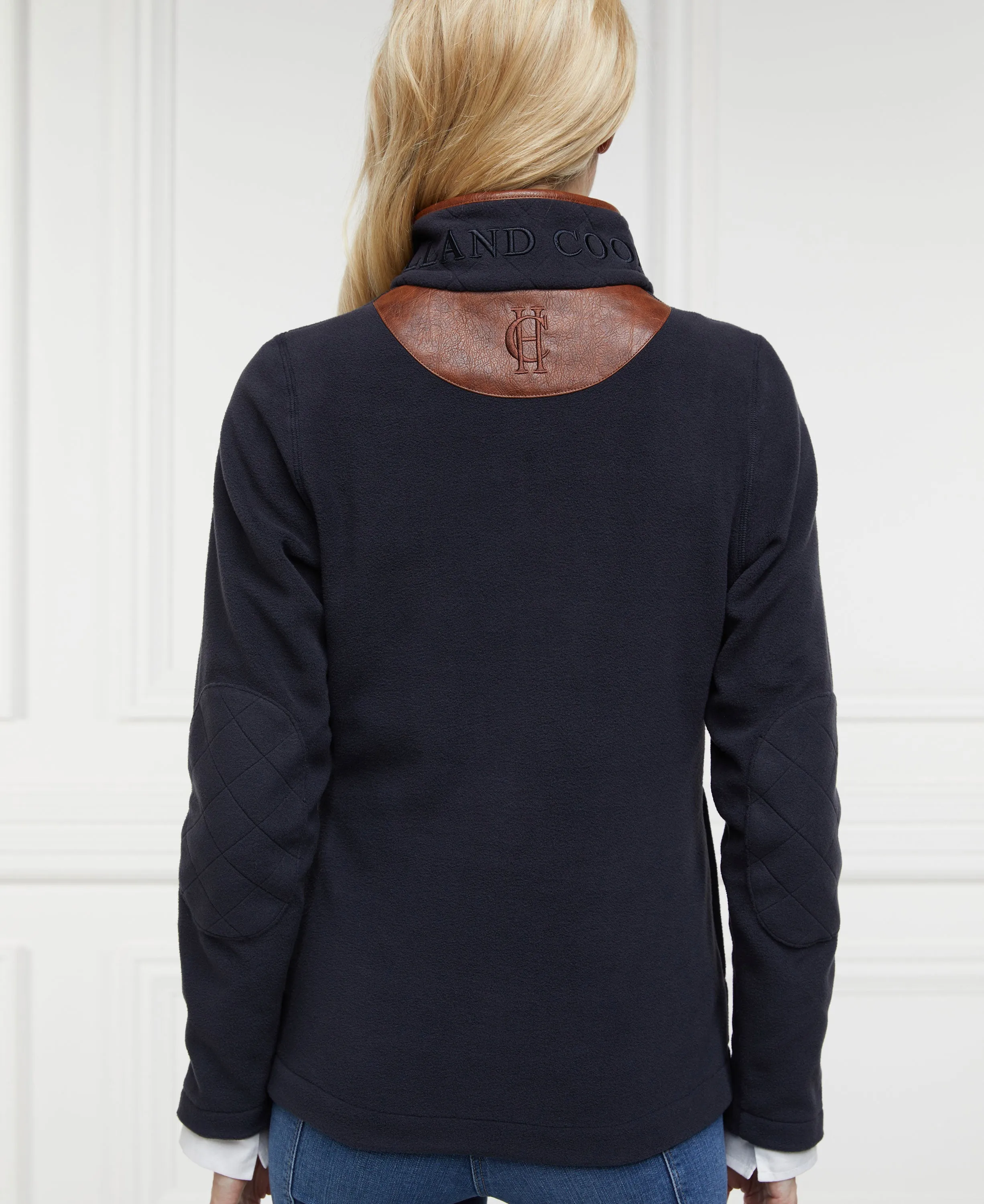 Country Fleece Half Zip - Ink Navy