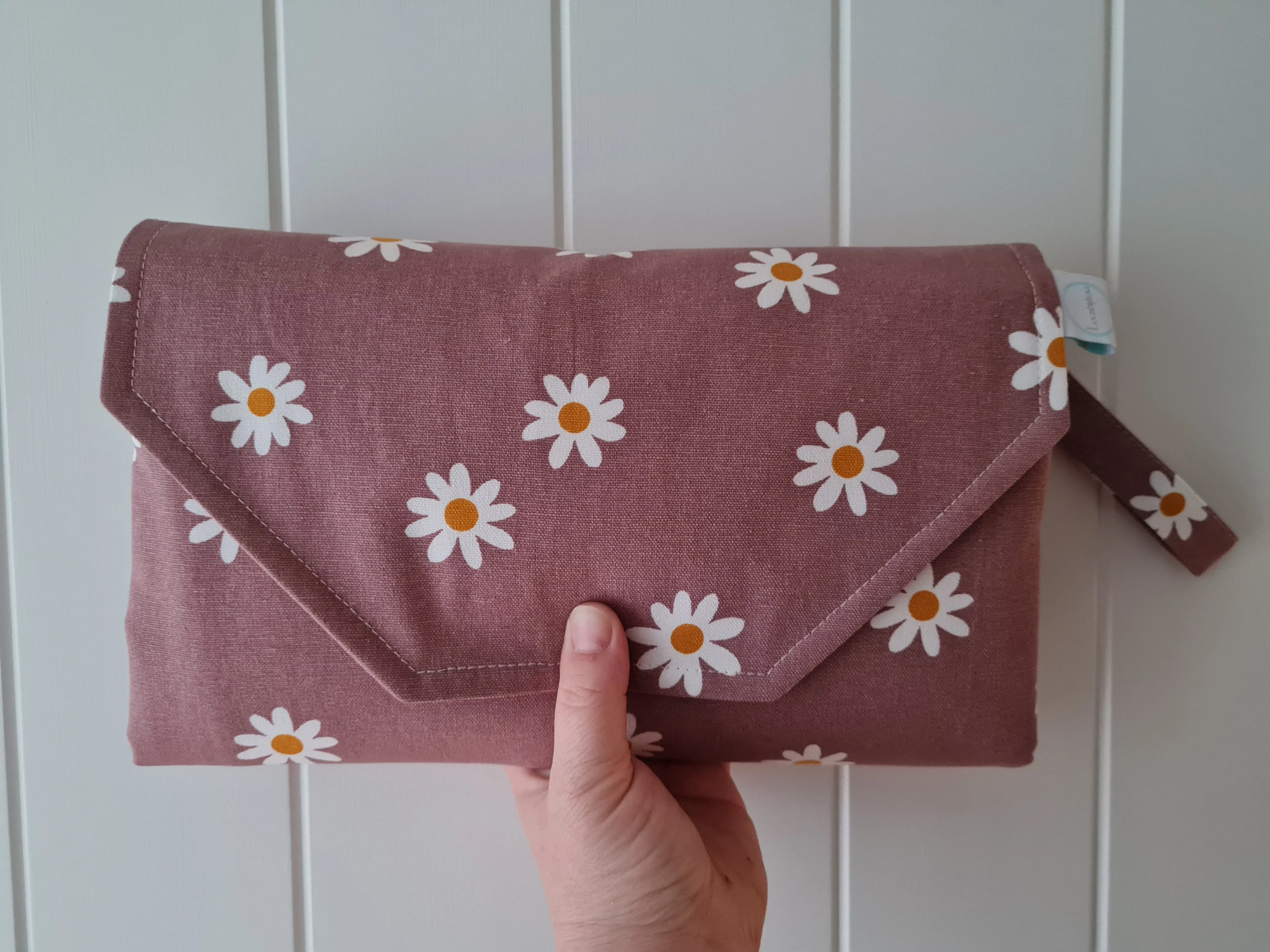 Daisy Nappy change mat clutch ( Pre Order - Dispatches in 10 - 12 days )