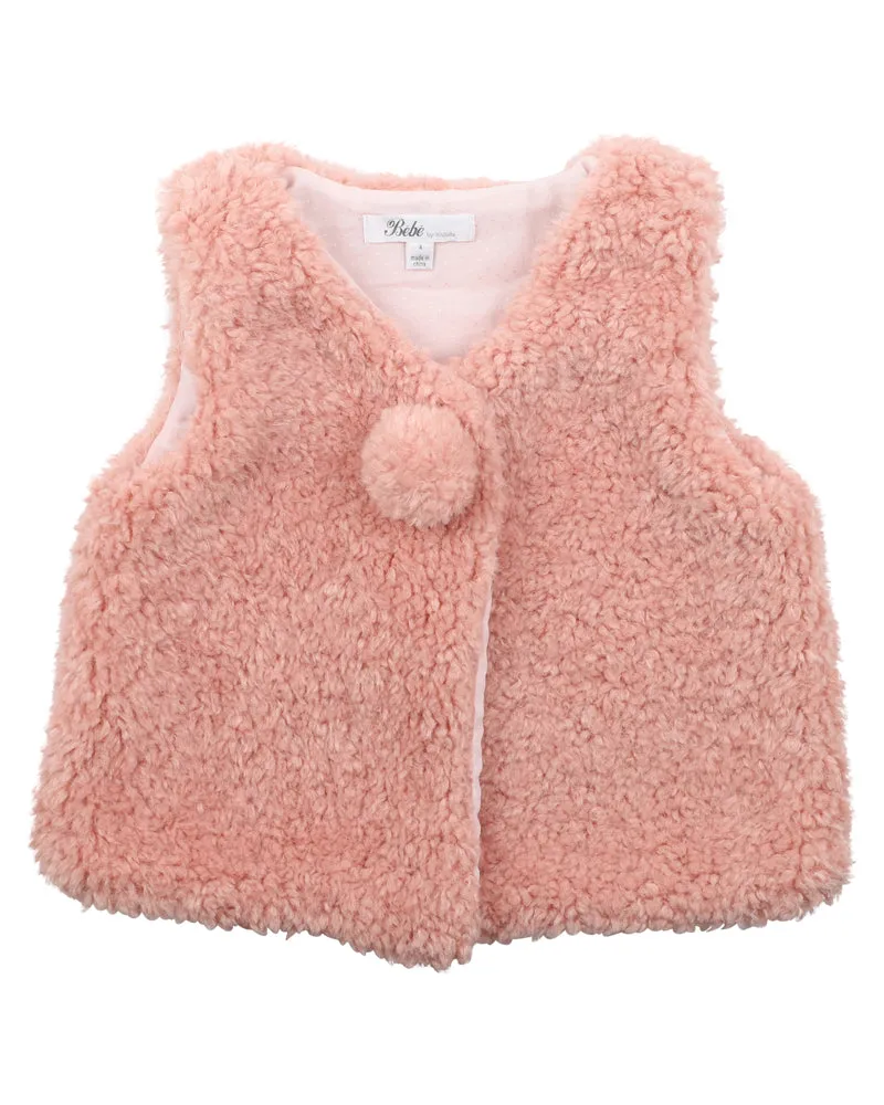 DOTTI POM POM VEST 3-7 YRS