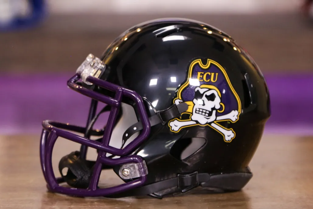 East Carolina Pirates Riddell Speed Mini Helmet - Black