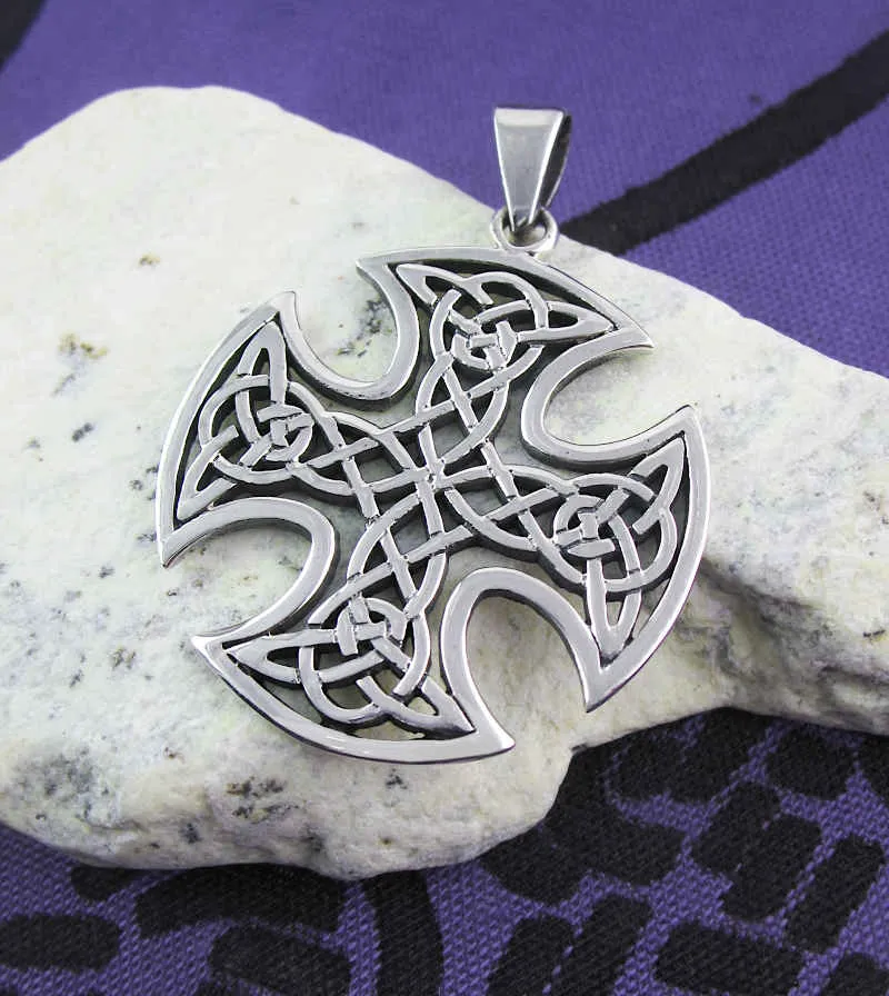 Equal-Armed Celtic Cross Pendant