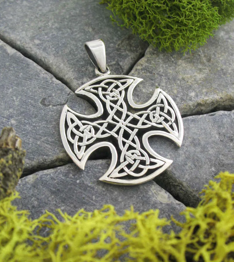 Equal-Armed Celtic Cross Pendant