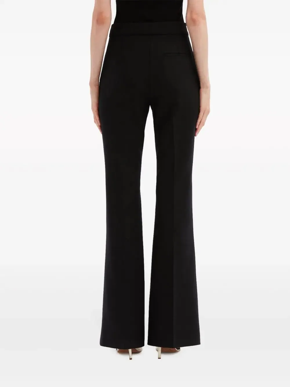 Front Zip Flare Leg Pant