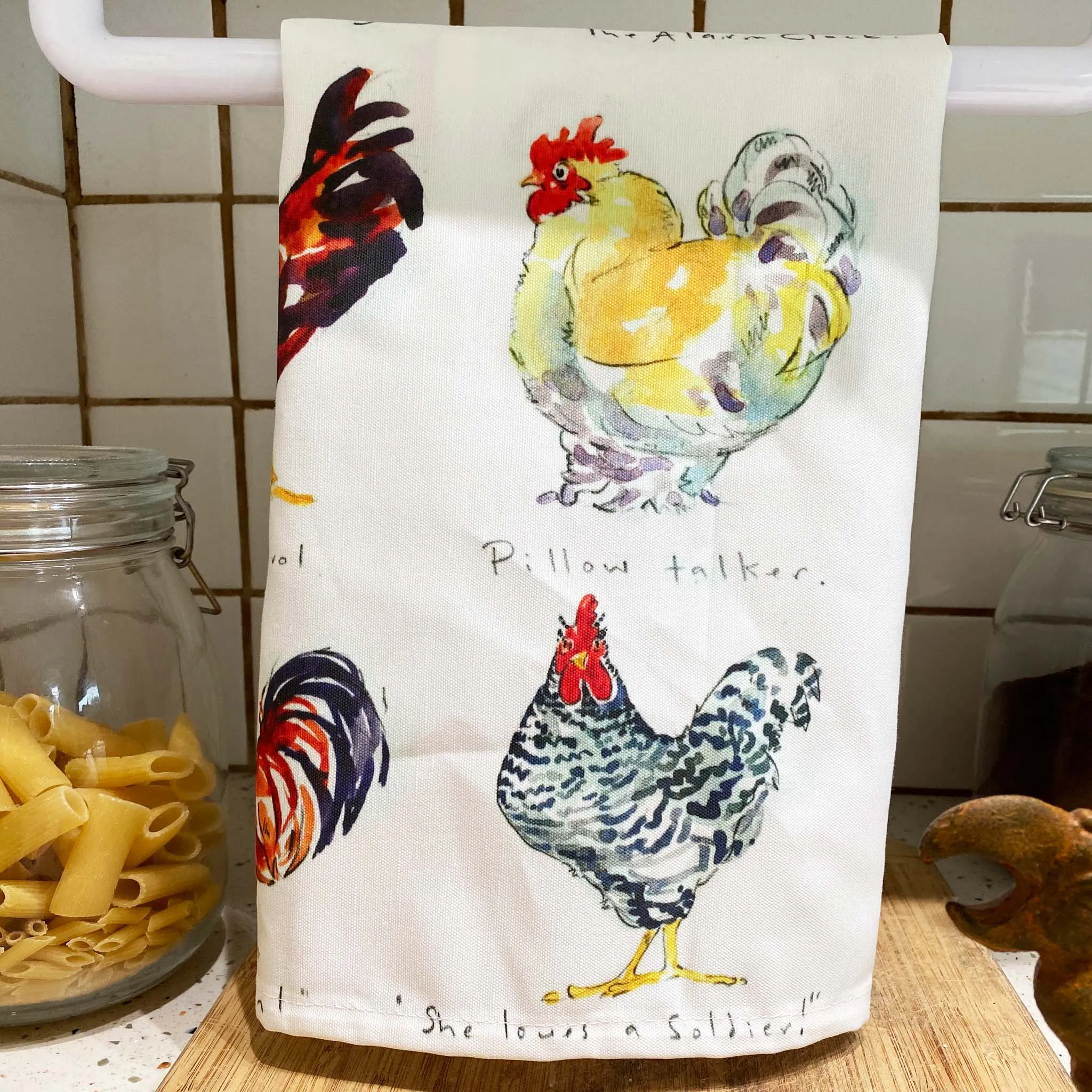 Funky Chicken Tea Towels