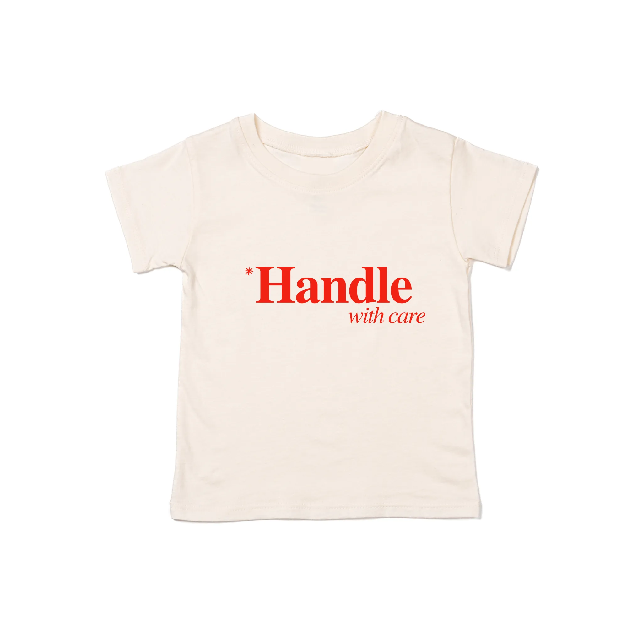 *Handle With Care - Kids Tee (Natural)