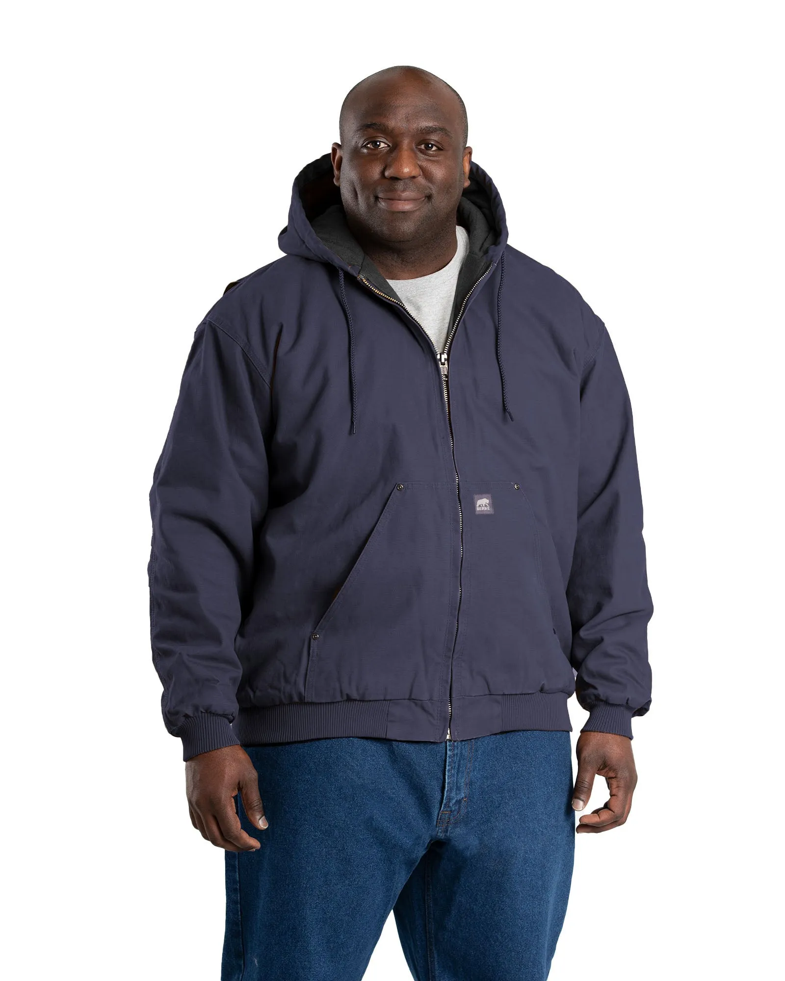 Heartland Washed Duck Hooded Work Jacket