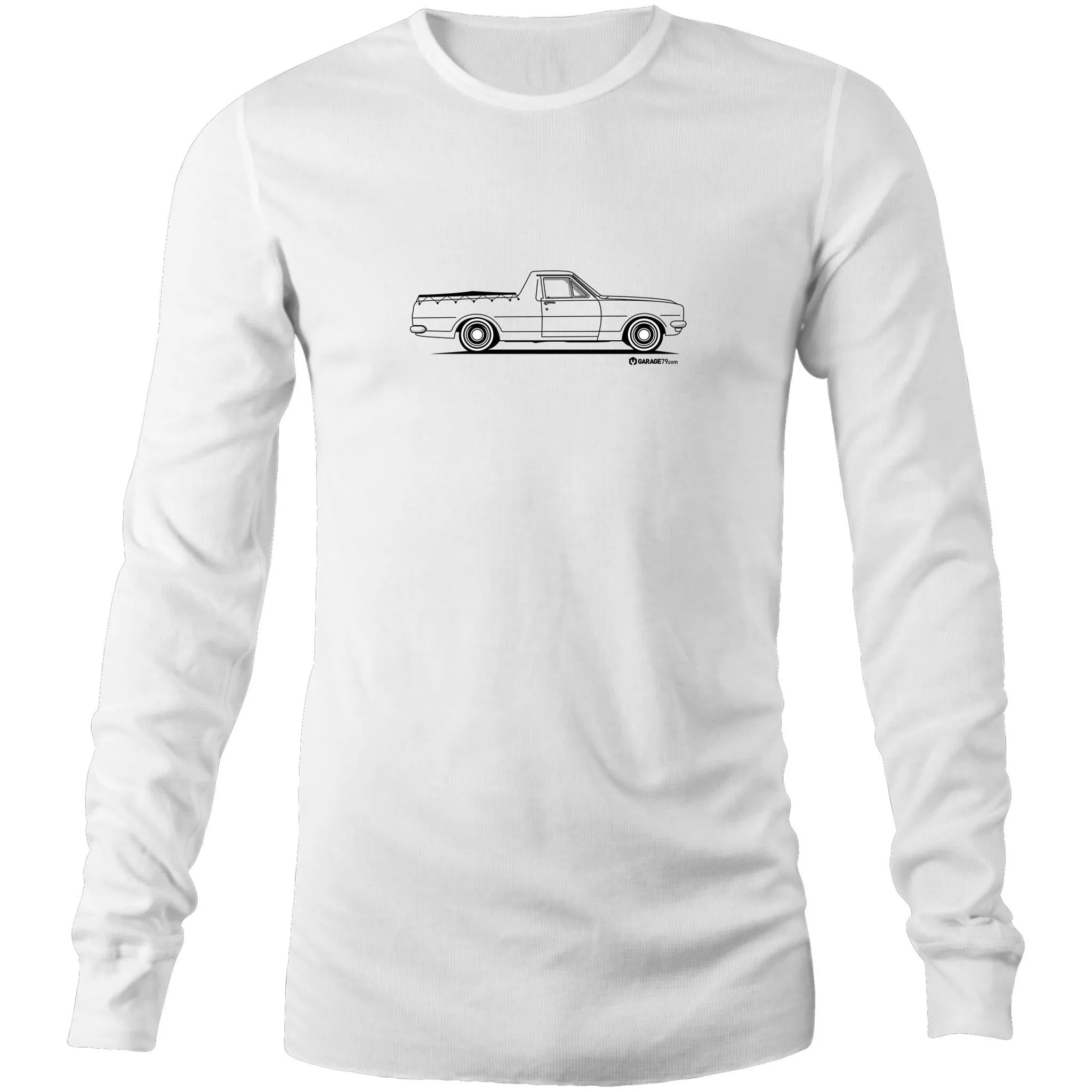 HK Holden Ute on the Side Mens Long Sleeve T-Shirt