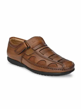 Ittar Tan Sandals