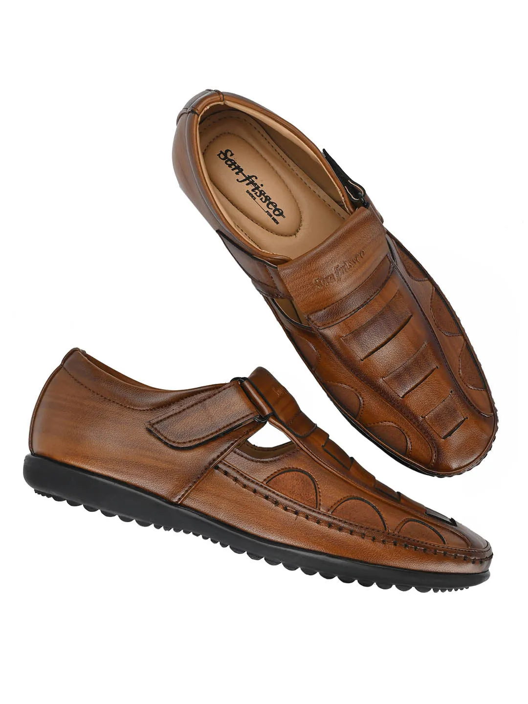 Ittar Tan Sandals