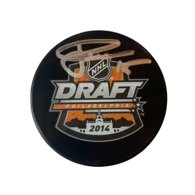 Jakub Vrana St Louis Blues Autographed 2014 NHL Draft Puck - Fan Cave COA