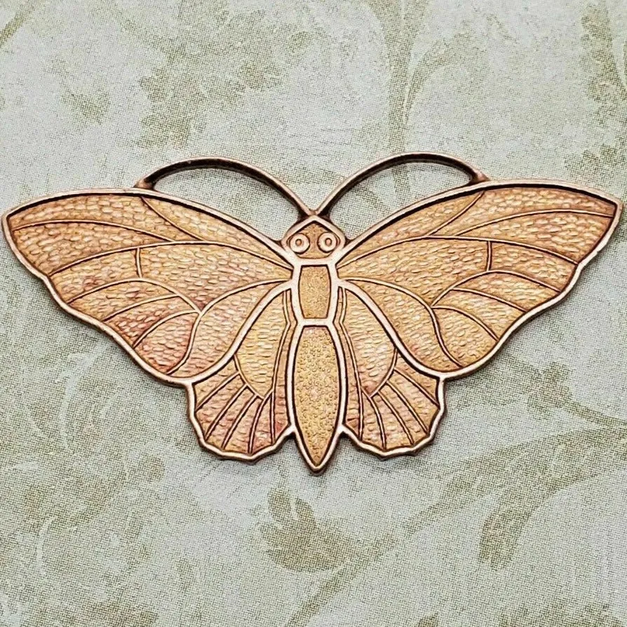 Large Brass Butterfly Finding x 1 - 3104S.