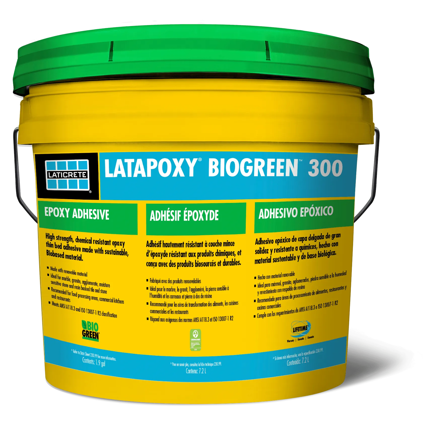 Laticrete LATAPOXY® BIOGREEN™ 300 Adhesive