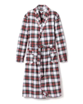 Men's Brushed Cotton Robe | Balmoral Tartan