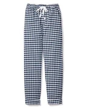 Men's Twill Pajama Pant | Navy Gingham