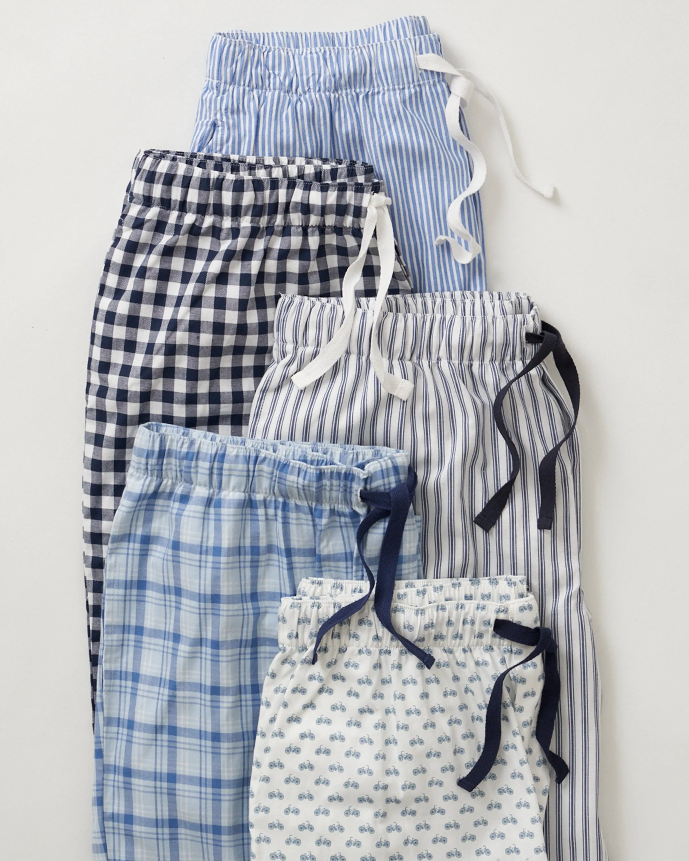 Men's Twill Pajama Pant | Navy Gingham