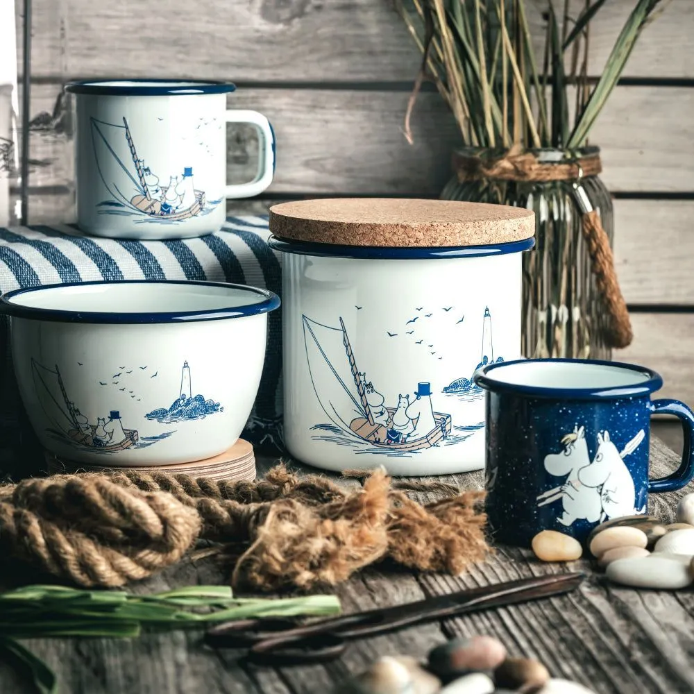 Moomin Sailors Mug 2,5dl Blue - Muurla