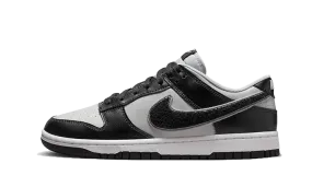 Nike Dunk Low Chenille Swoosh Grey Black