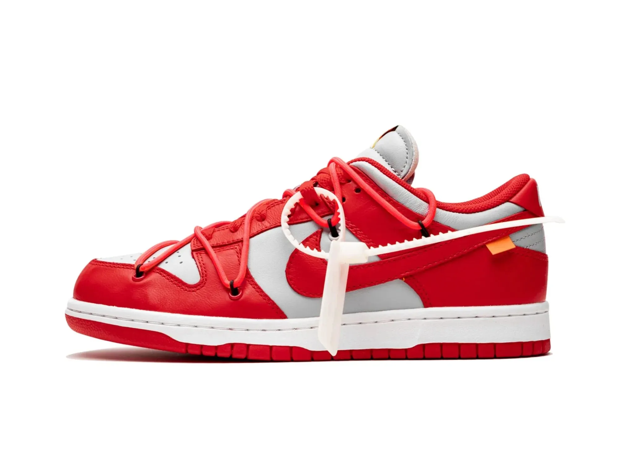 Nike Dunk Low X Off-White "University Red"