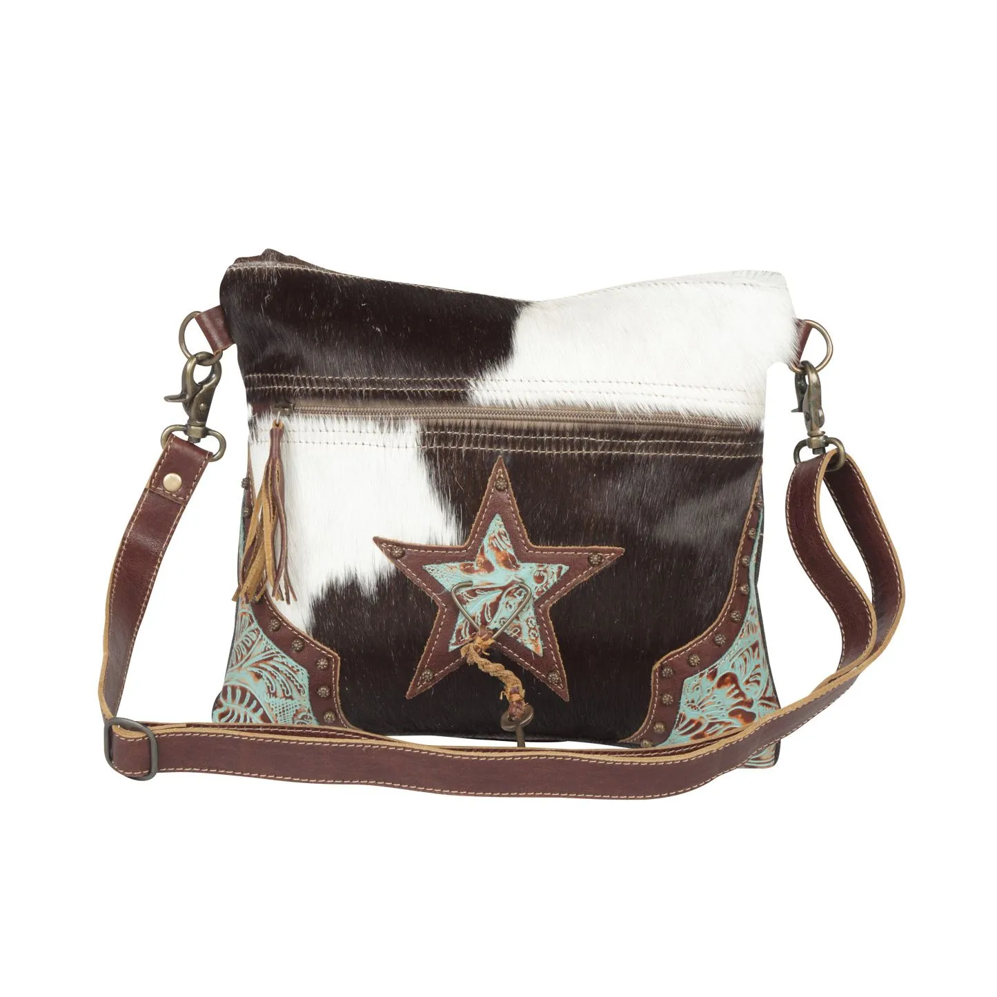 North Star Canvas & Hair On Bag