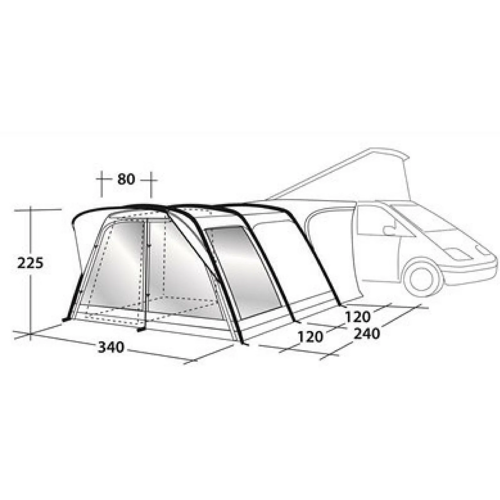 Outwell Country Road Tall Touring Driveaway Awning (2018 Edition)