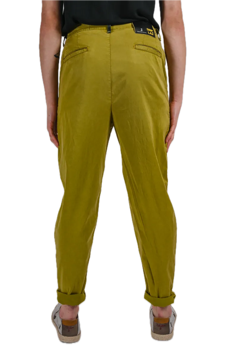 Pantaloni Regular Jacob Verde Acido SS22