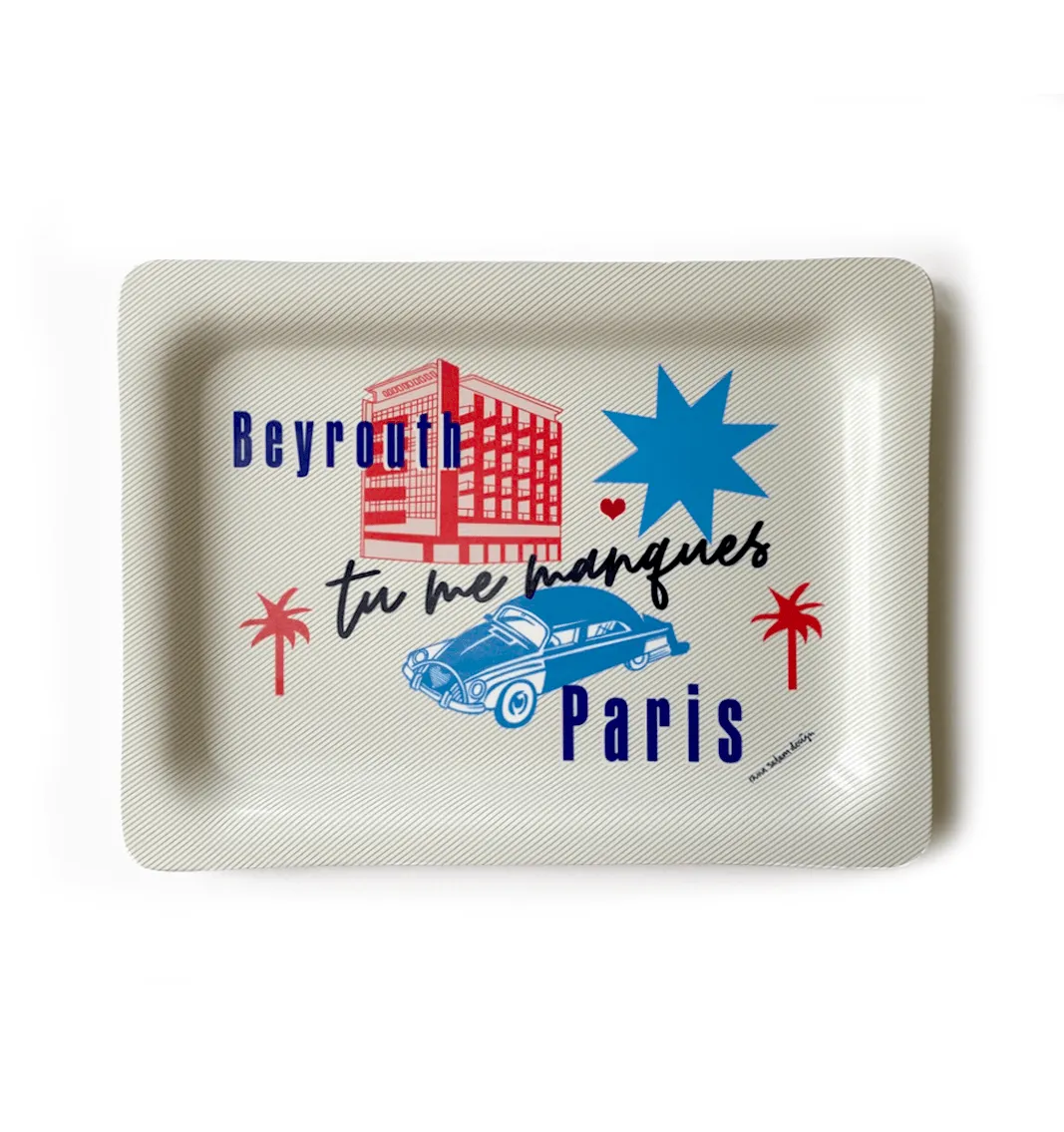 Paris-Beyrouth | Tray