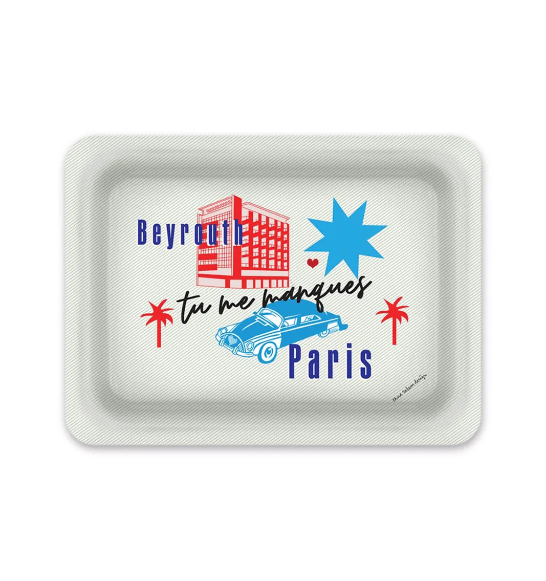 Paris-Beyrouth | Tray