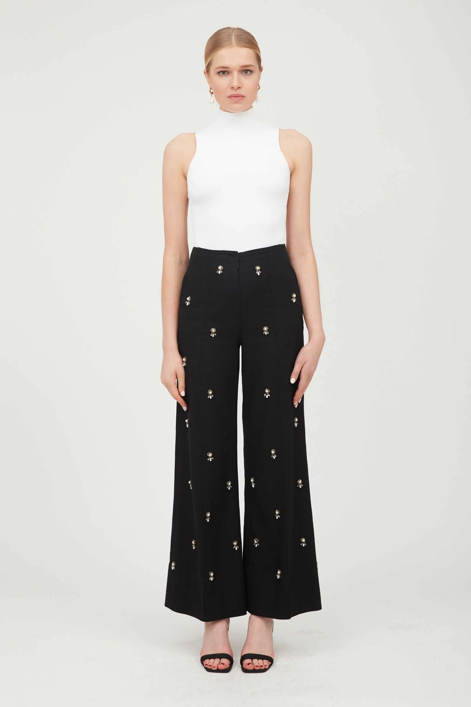 Pearl Beaded Trouser