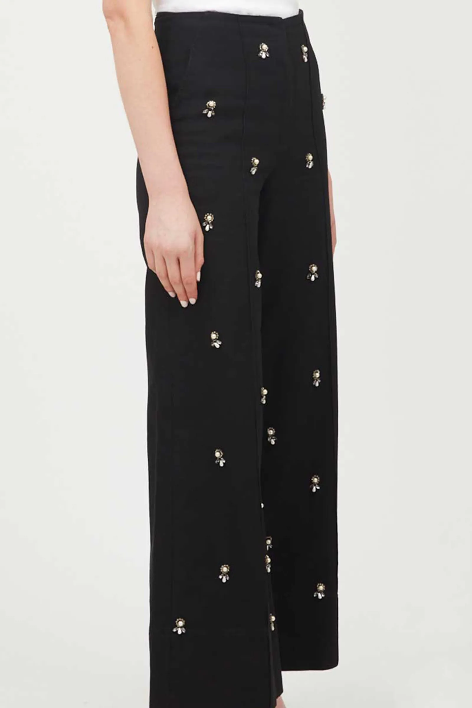 Pearl Beaded Trouser