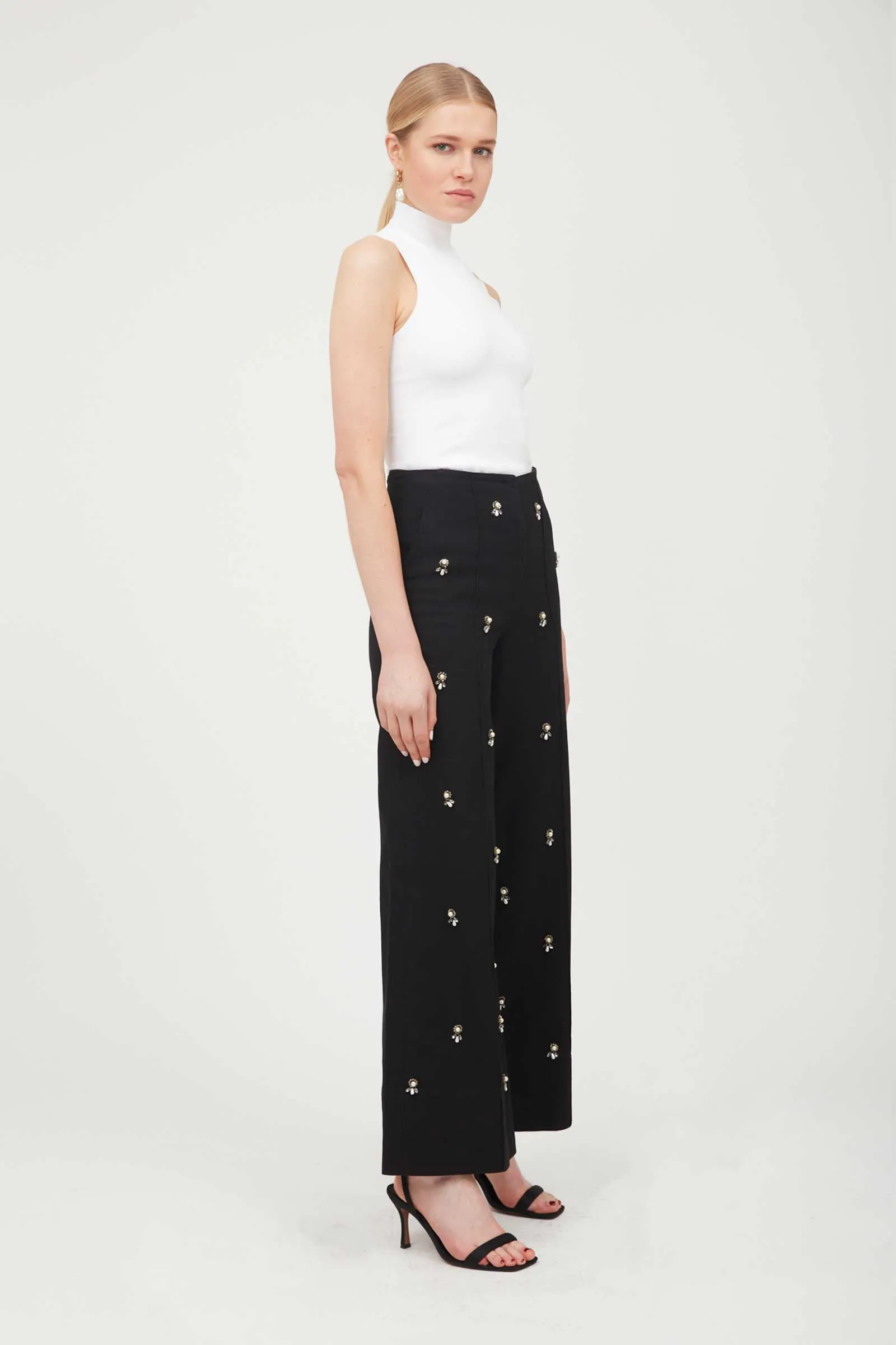 Pearl Beaded Trouser