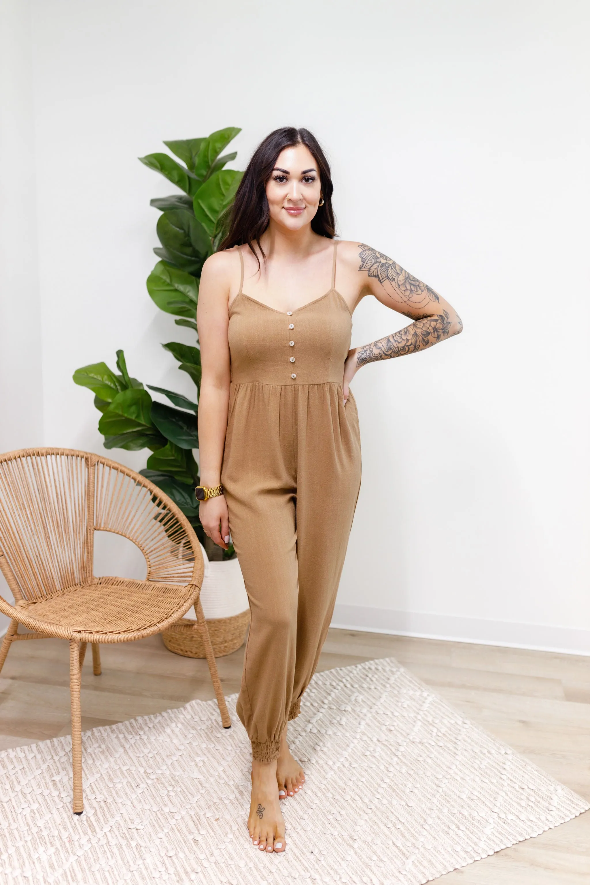 Sandy Beaches Jumpsuit