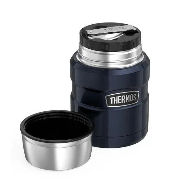 Thermos elik Yemek Termosu Lacivert 0.47 L