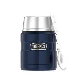 Thermos elik Yemek Termosu Lacivert 0.47 L