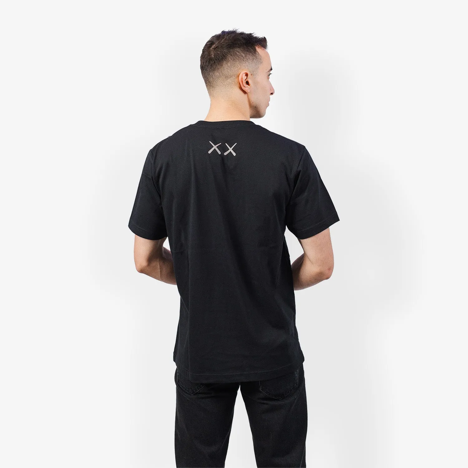 Tricou KAWS x Uniqlo Negru